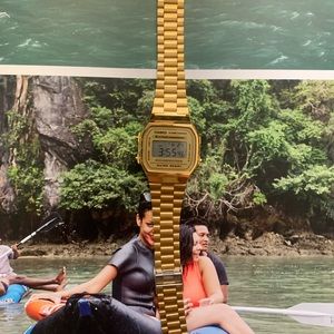 Gold Casio Watch